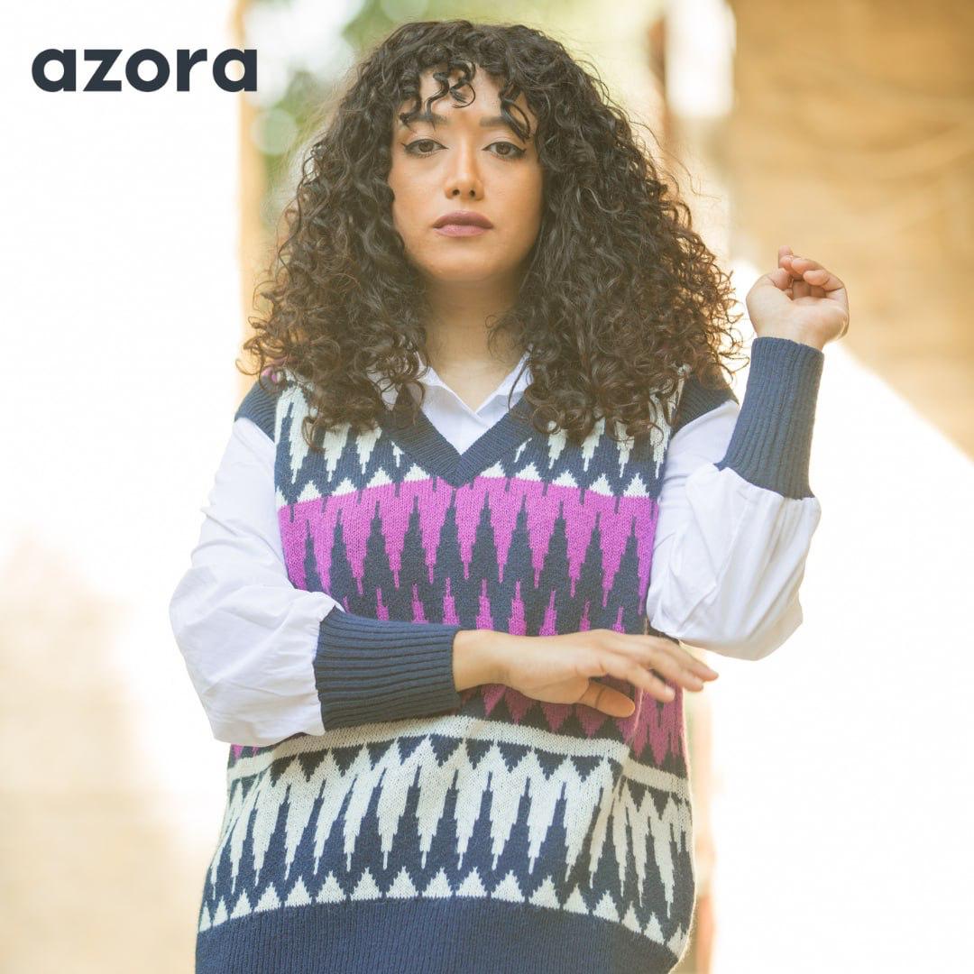 Azora® Nordic Knit Vest