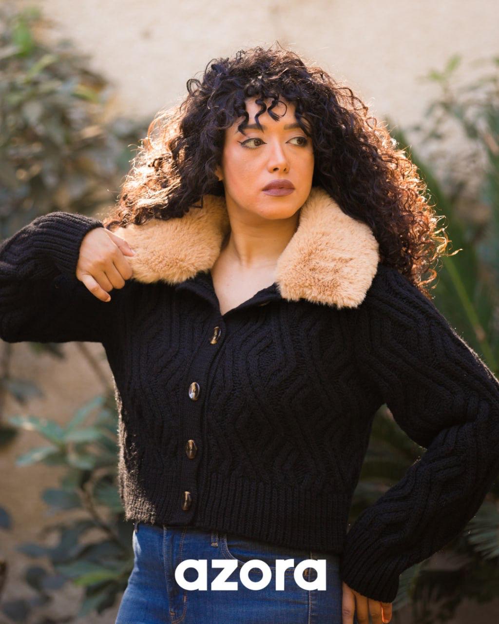 Azora® Fur-Collar Jacket
