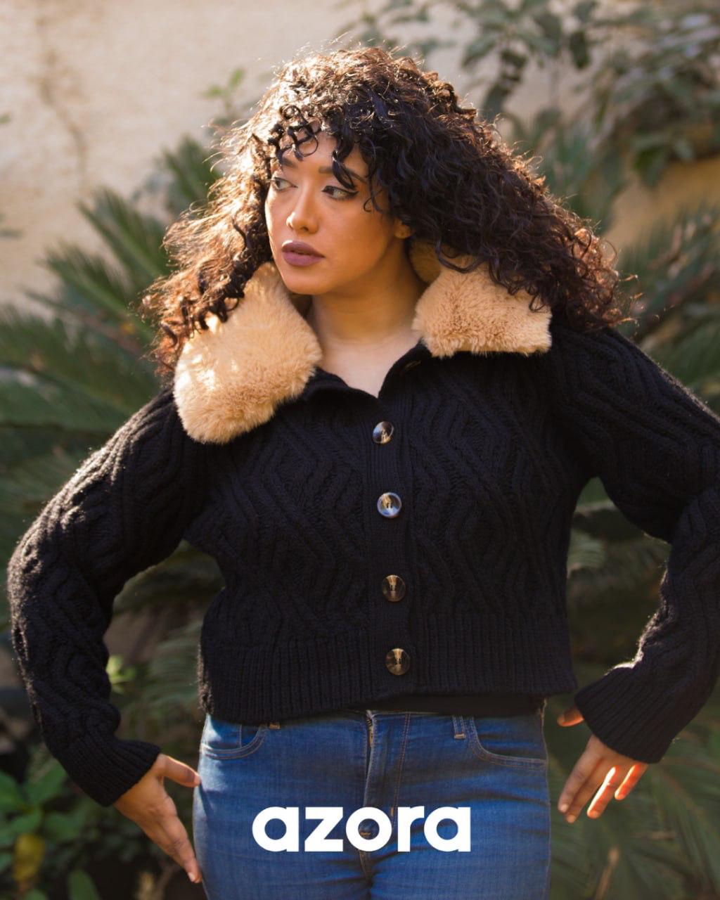 Azora® Fur-Collar Jacket
