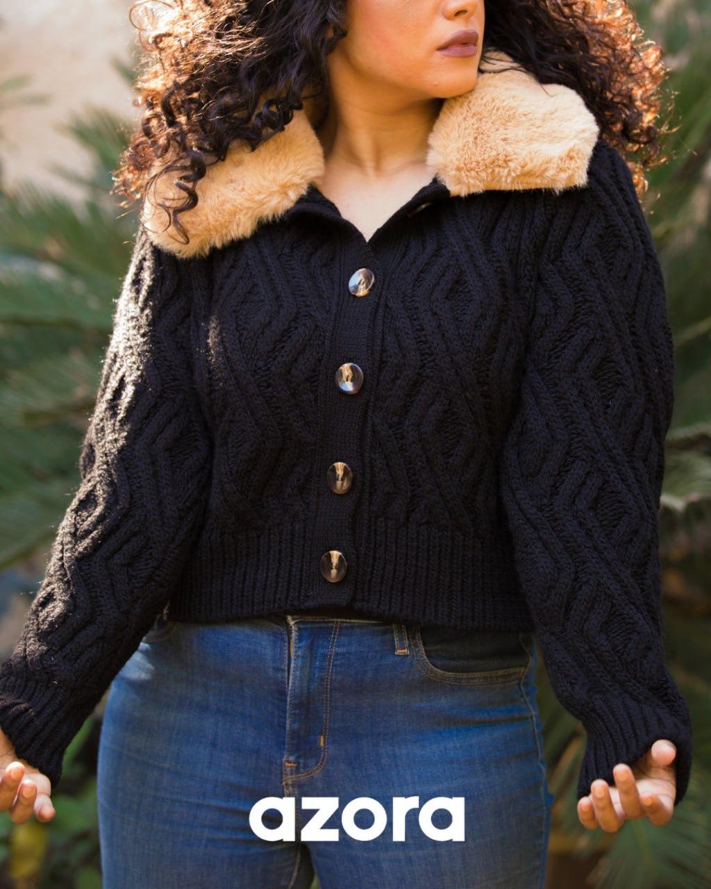 Azora® Fur-Collar Jacket