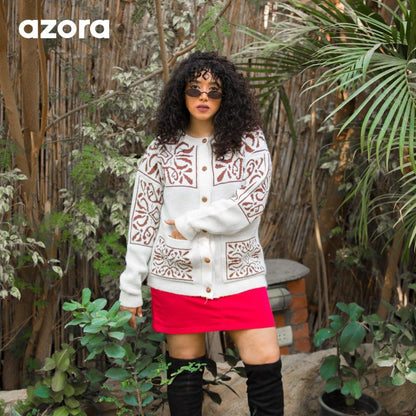 Azora® Artisan Knit Cardigan