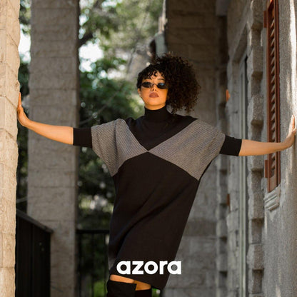 AZORA® Monochrome Dress