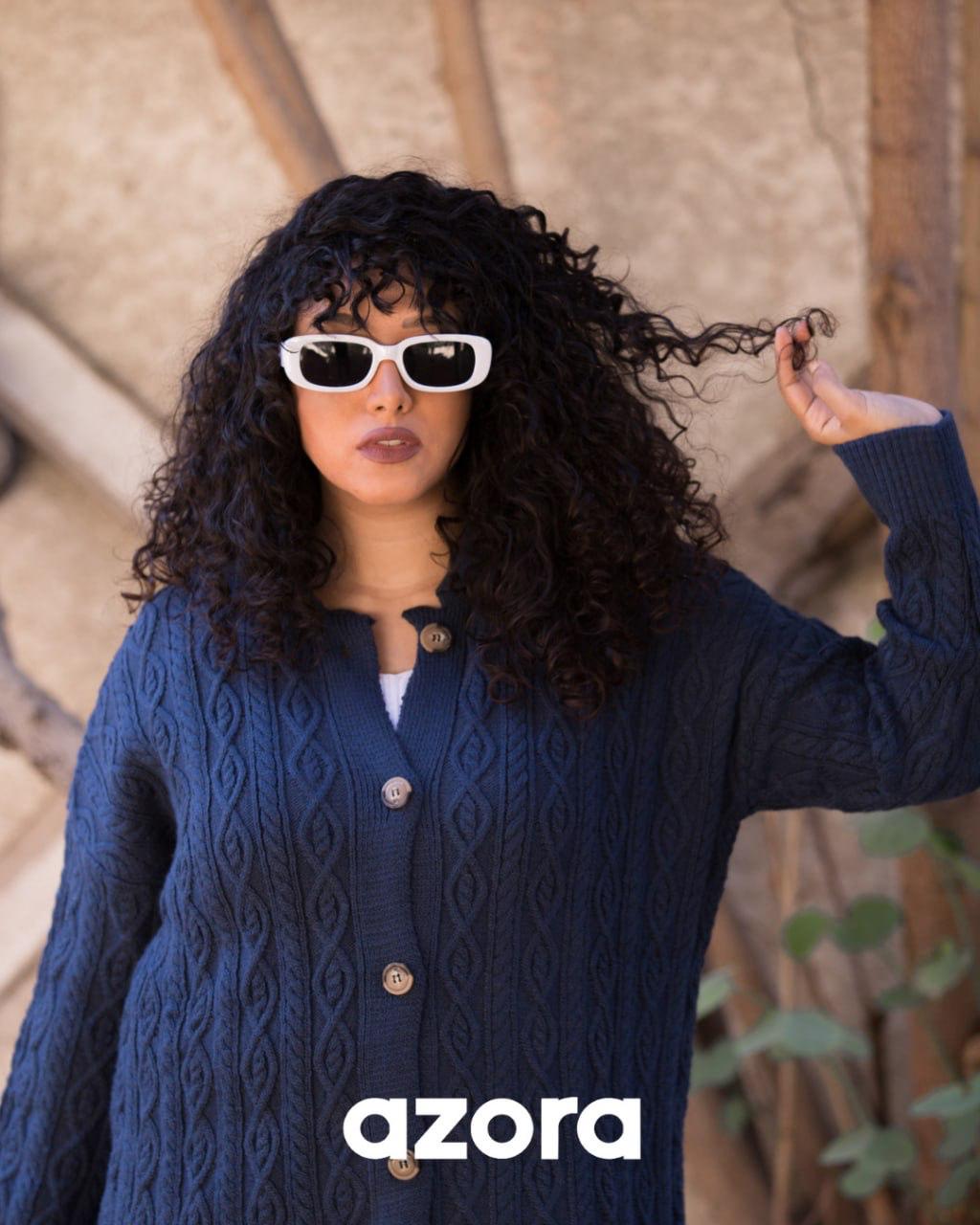 Azora® Dark Blue Classic Textured